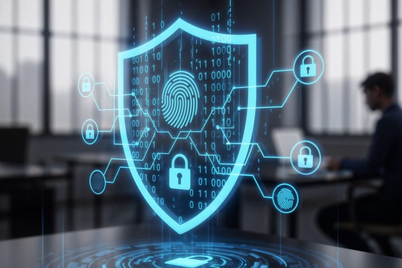 cybersecurity-data-protection-concept-futuristic-shield-lock cybersecurity-data-protection-concept-futuristic-shield-lock